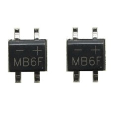 MB6F ไดโอดบริด 600V/0.5A