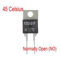 KSD-01F H 45 ℃ 250V 1.5A  Normaly Open (NO)